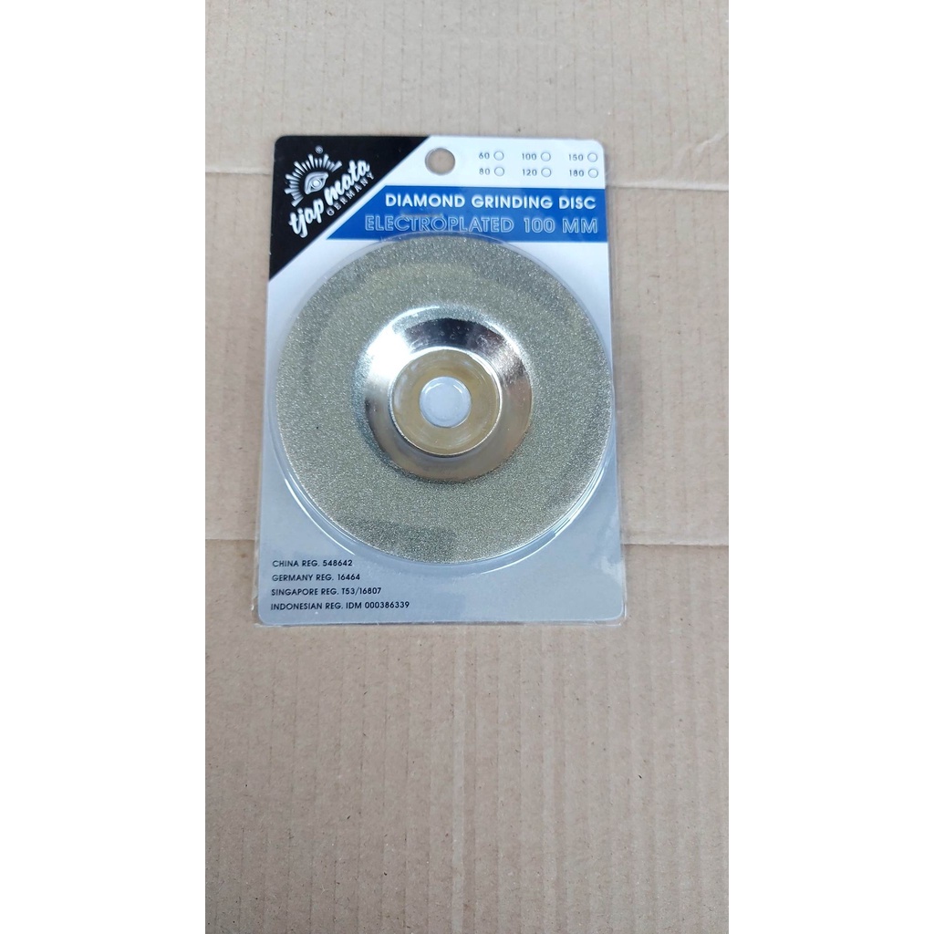 Promo Diamond Wheel Asah Pinggul Granit Marmer Keramik Tjap Mata 4 inch