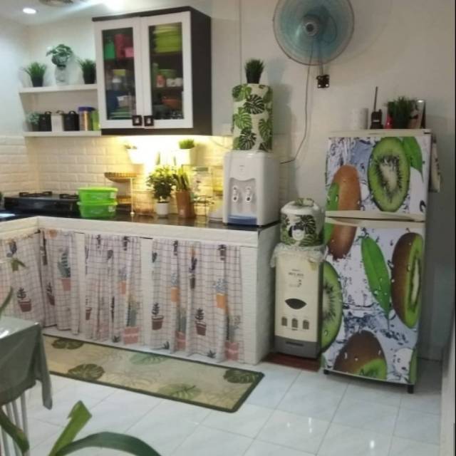  Dapur  Warna Hijau  Desainrumahid com