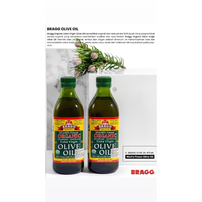

BAYAR COD BRAGG Extra Virgin Olive OIL PALING LAKU
