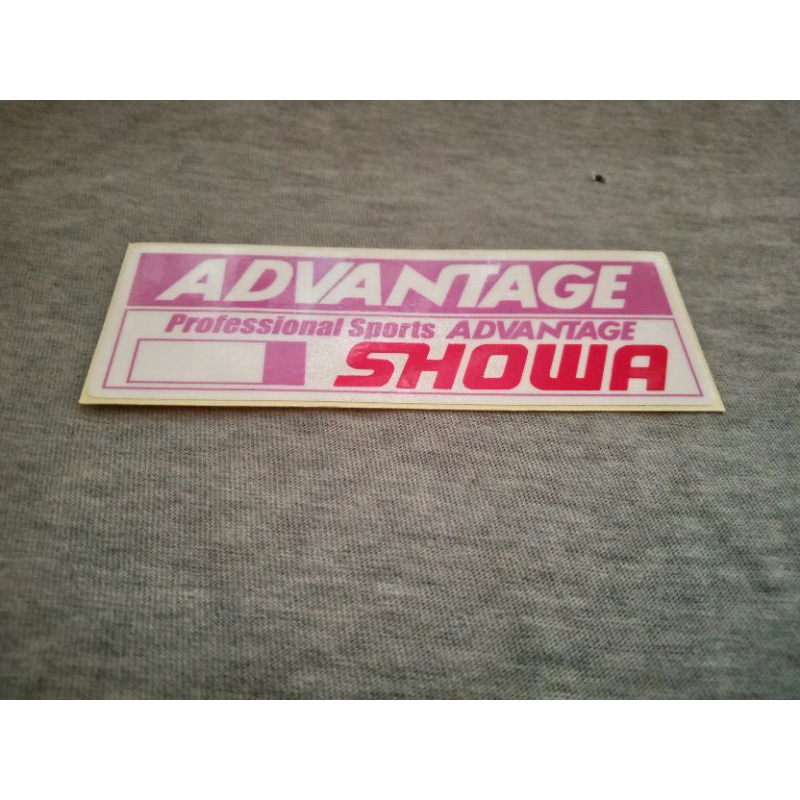stiker shock showa advantage