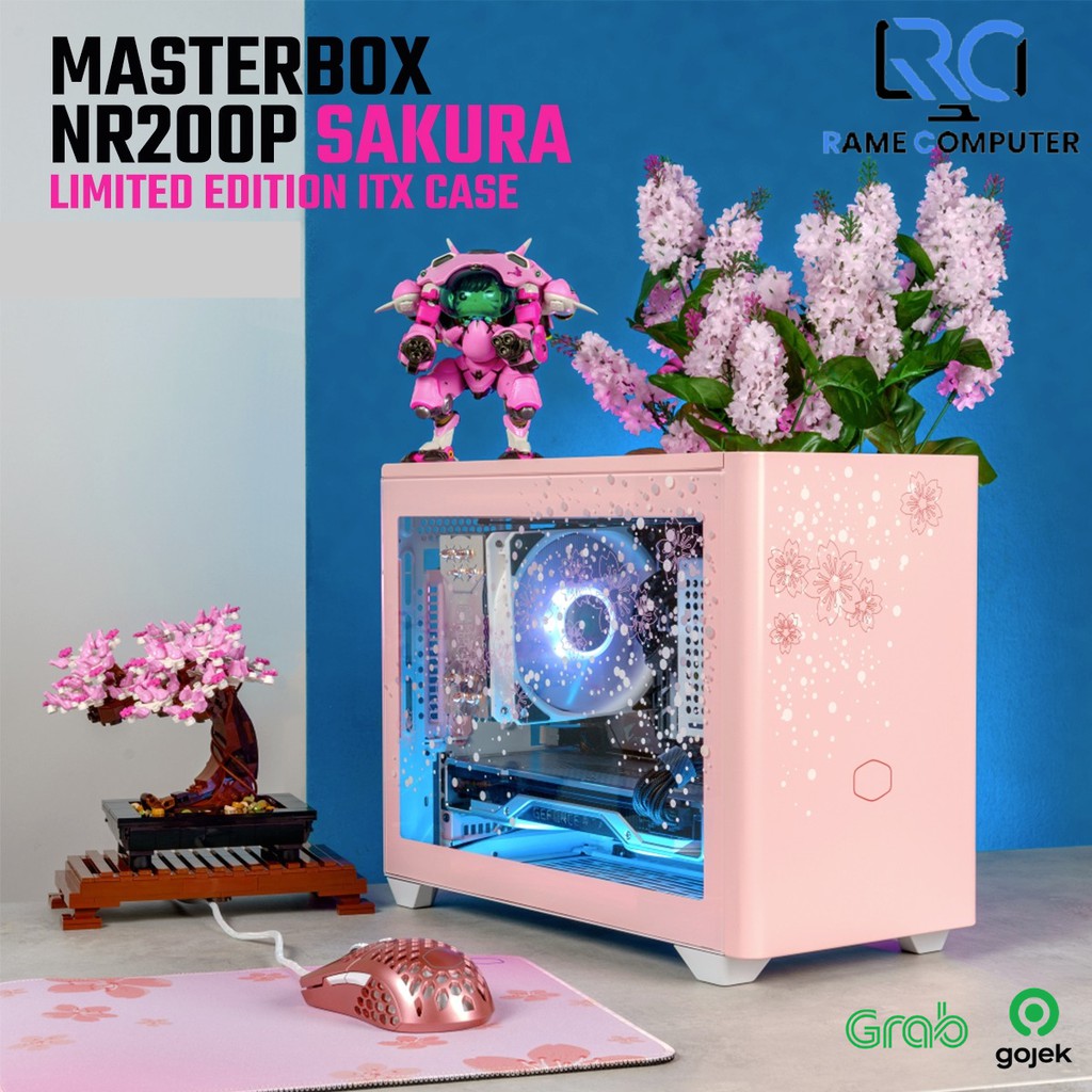 Casing Komputer Cooler Master MasterBox NR200P Sakura