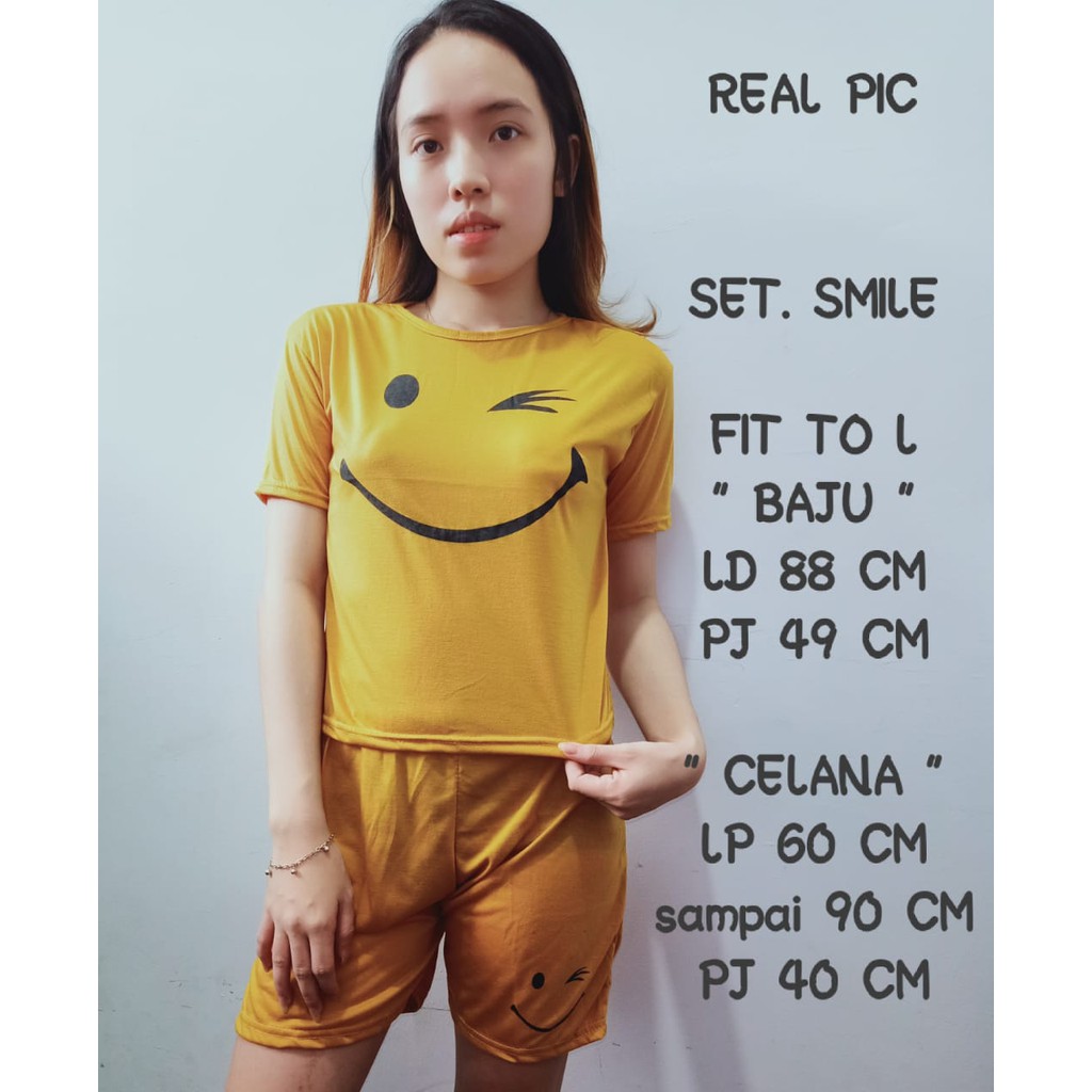 Setelan Smile Set 2 in 1