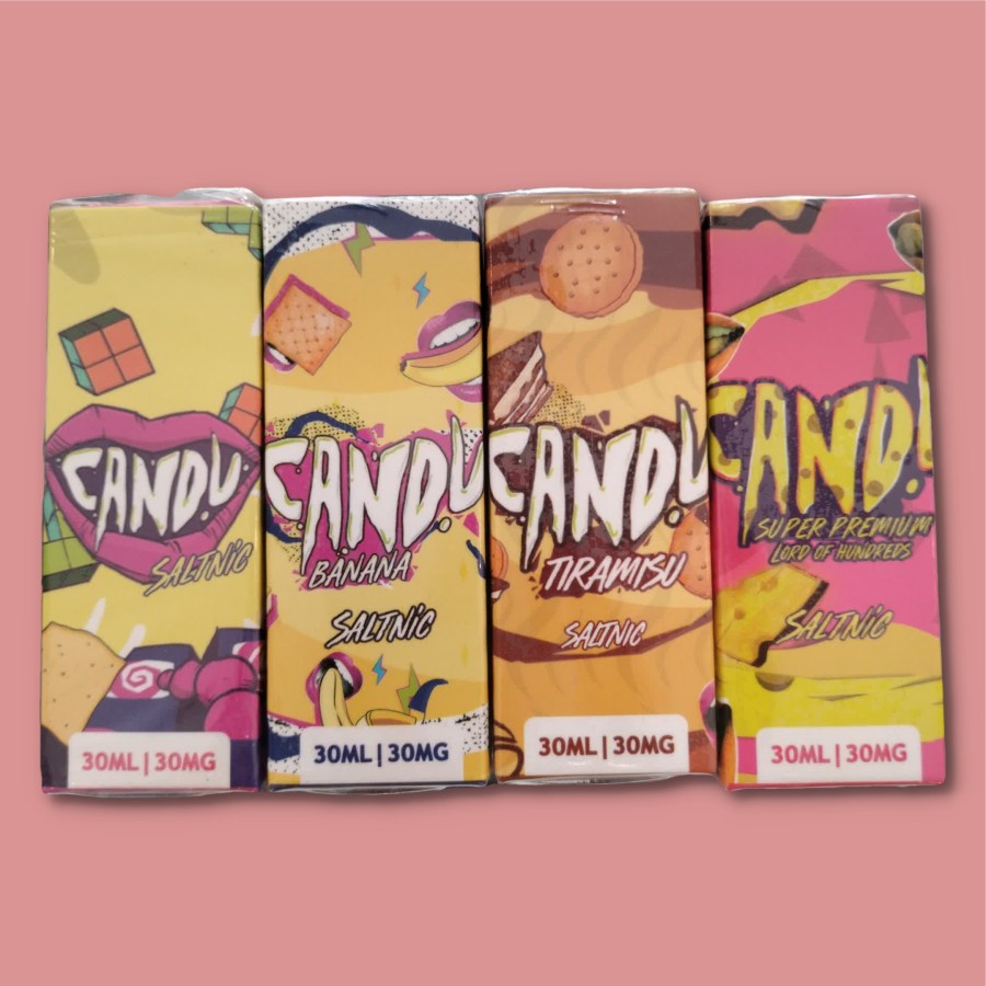 LIQUID CANDU SALT NIC SERIES CANDU LIQUID 30ML 100% AUTHENTIC
