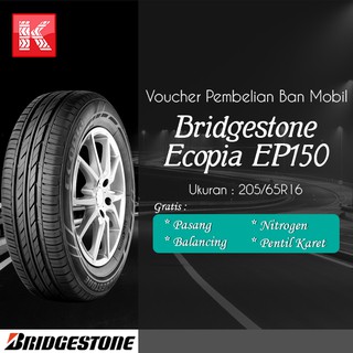  Ban  Mobil  Bridgestone Ecopia EP150 205 65 R16 Vocer 