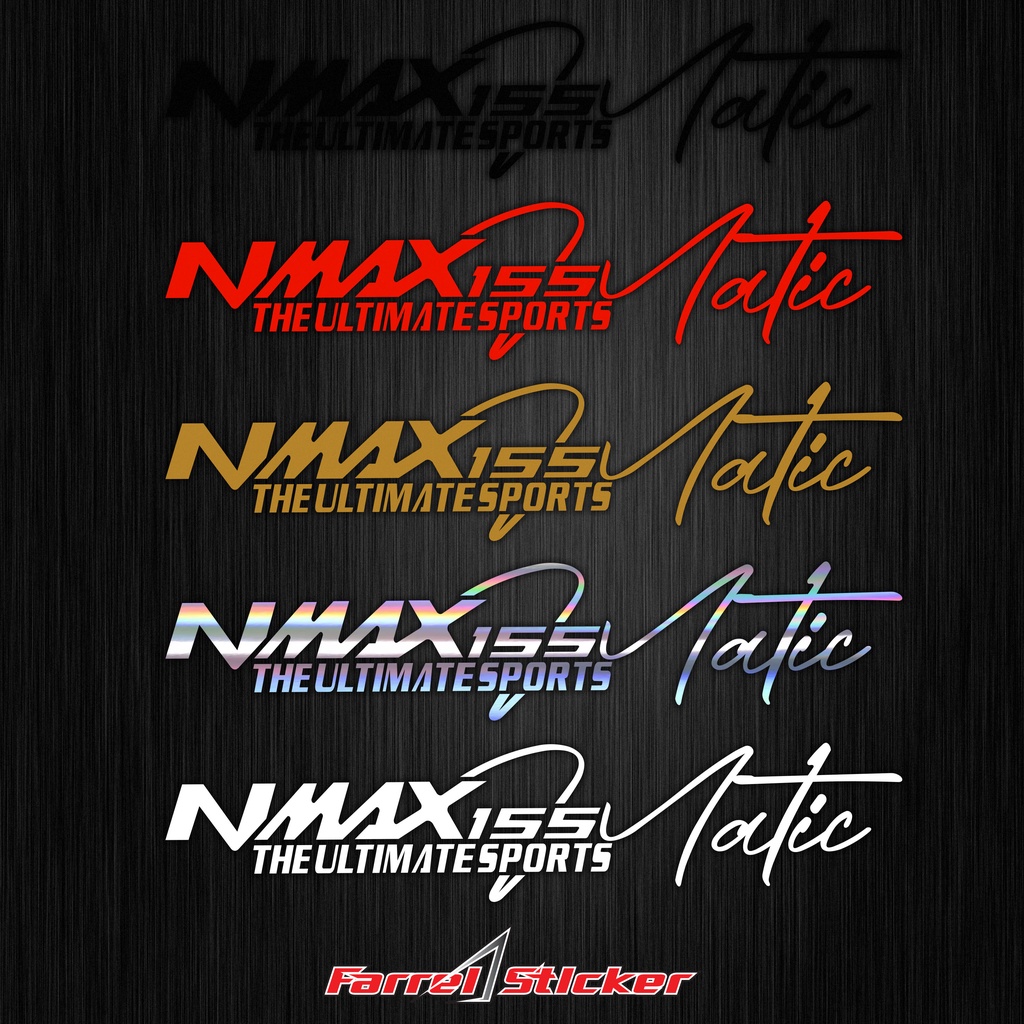 STIKER NMAX ULTIMATE MATIC STICKER NMAX SPORT MATIC