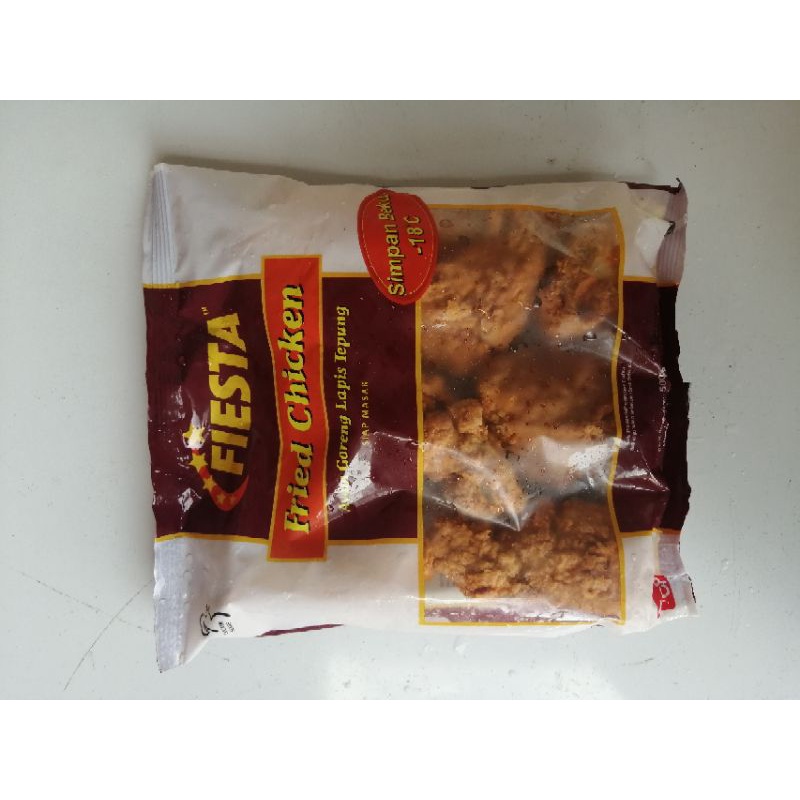 

fiesta fried chicken 500gr