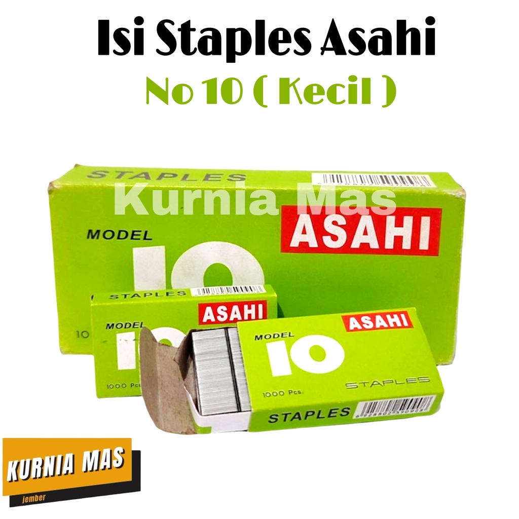 

Isi Staples Asahi No 10 Kecil