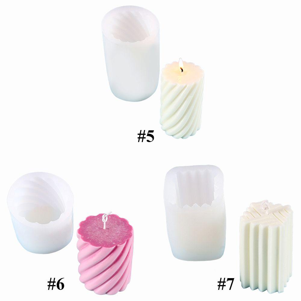 R-flower Candle Mold DIY Craft Clay Tools Handmade Geometris