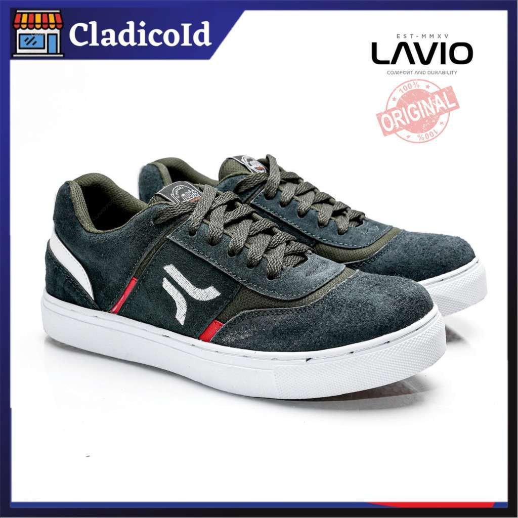 SEPATU SNEAKERS PRIA KEREN SNEAKER CASUAL OUTDOOR  ORIGINAL ANAK MUDA NONGKRONG SEKOLAH LAVIO