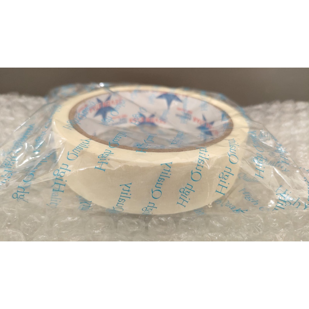 

[ SEVENSTAR ] Isolasi Kertas / Lakban Kertas / Masking Tape 1" x 20 Yard SEVENSTAR