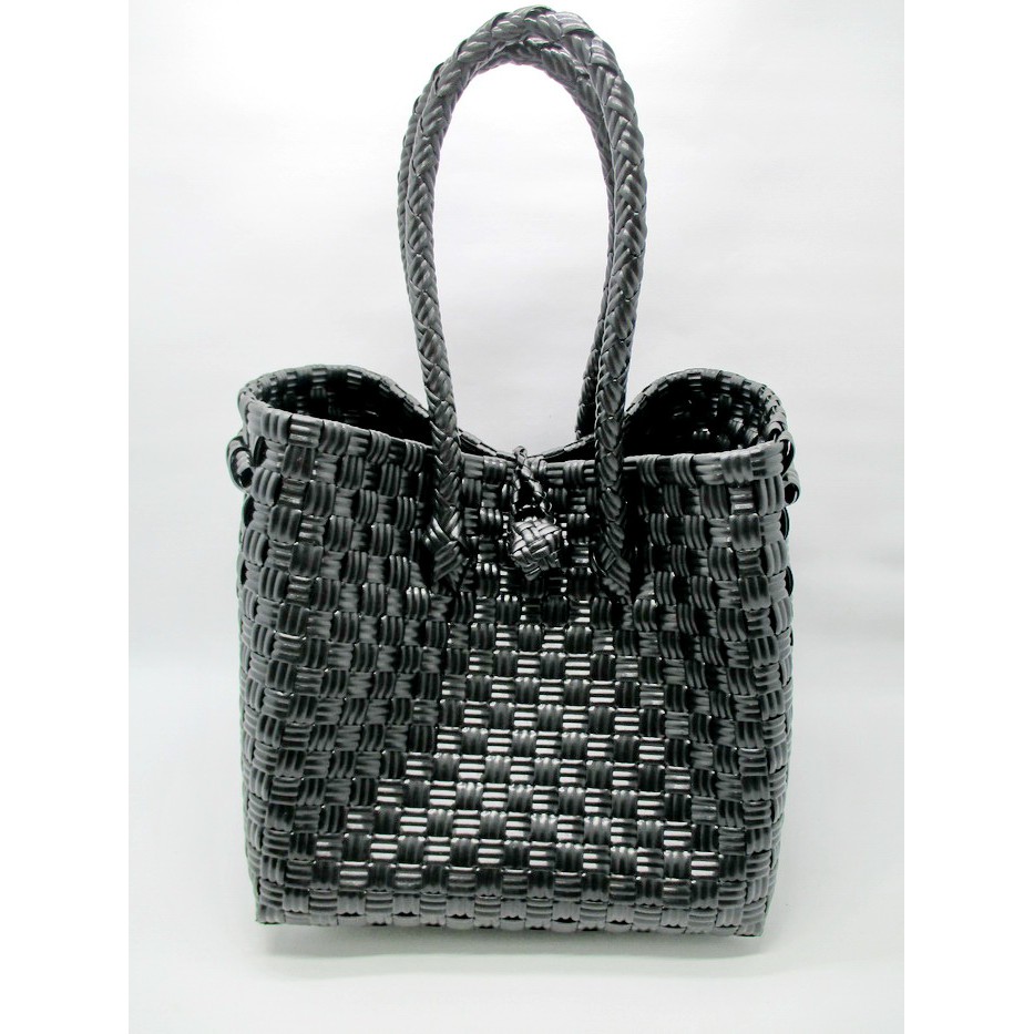 Tas Anyaman Jali Plastik Handycraft Vicenzo Cute Box