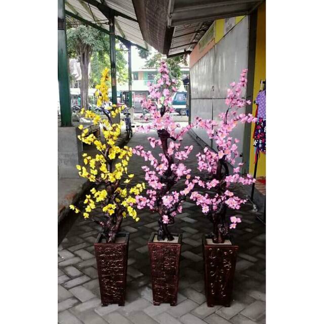 Bonsai sakura artificial Shopee Indonesia