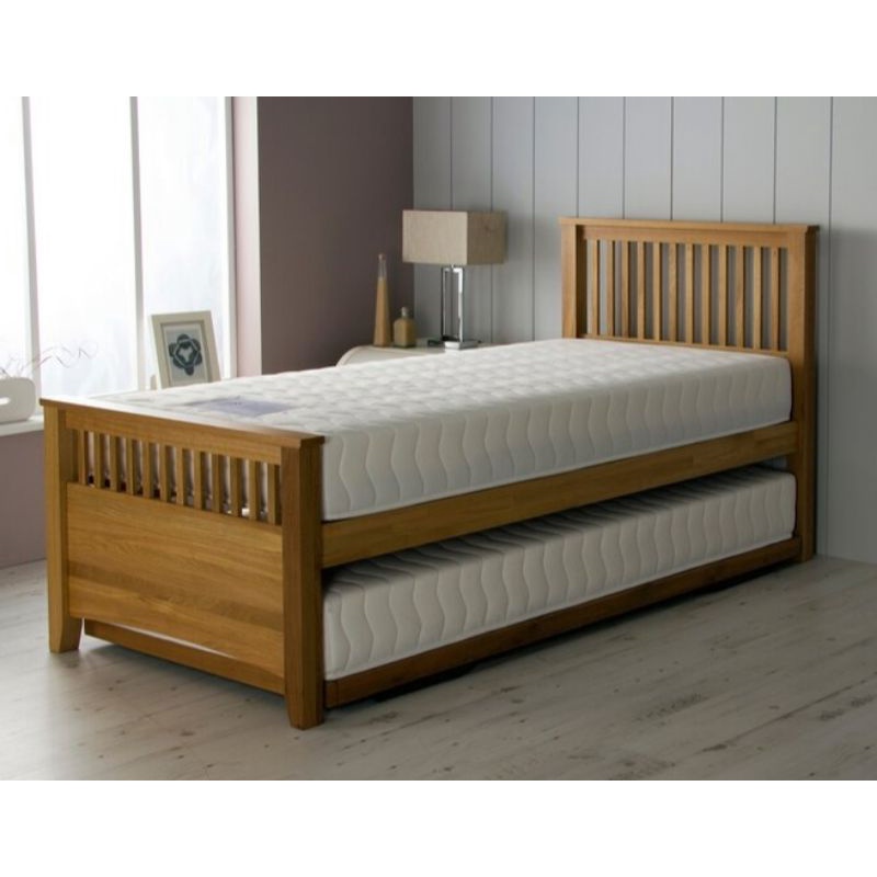 dipan anak tempat tidur  jari jari ukuran kasur 120x200 finishing ducco putih glossy