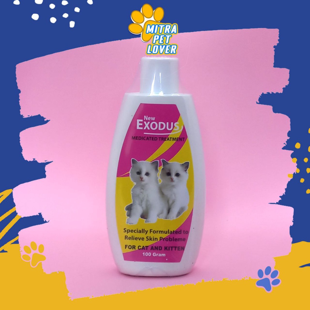 BEDAK KUCING - EXODUS TALK POWDER BUBUK ANTI FLEA KUTU CAPLAX TICK CAT 100 GRAM ORIGINAL PET ANIMAL PLANTS HEALTHCARE AND VETERINARY TAMASINDO OBAT PERAWATAN KESEHATAN DAN VITAMIN TUMBUHAN TANAMAN HIAS TERNAK HEWAN BINATANG PELIHARAAN MITRAPETLOVER