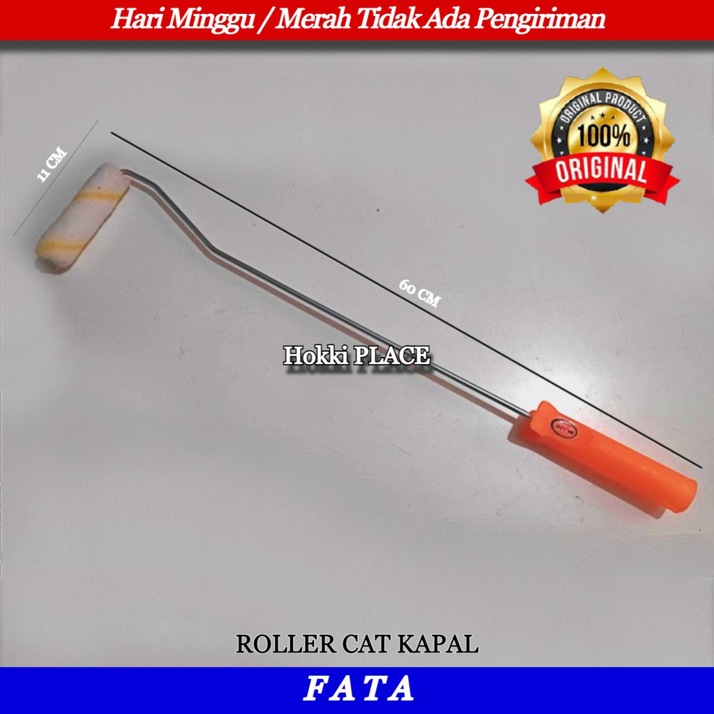 Kuas cat roll kapal FATA-Kuas cat roll tembok-paint roller-roll kapal fata-cat kuas roll tembok fata