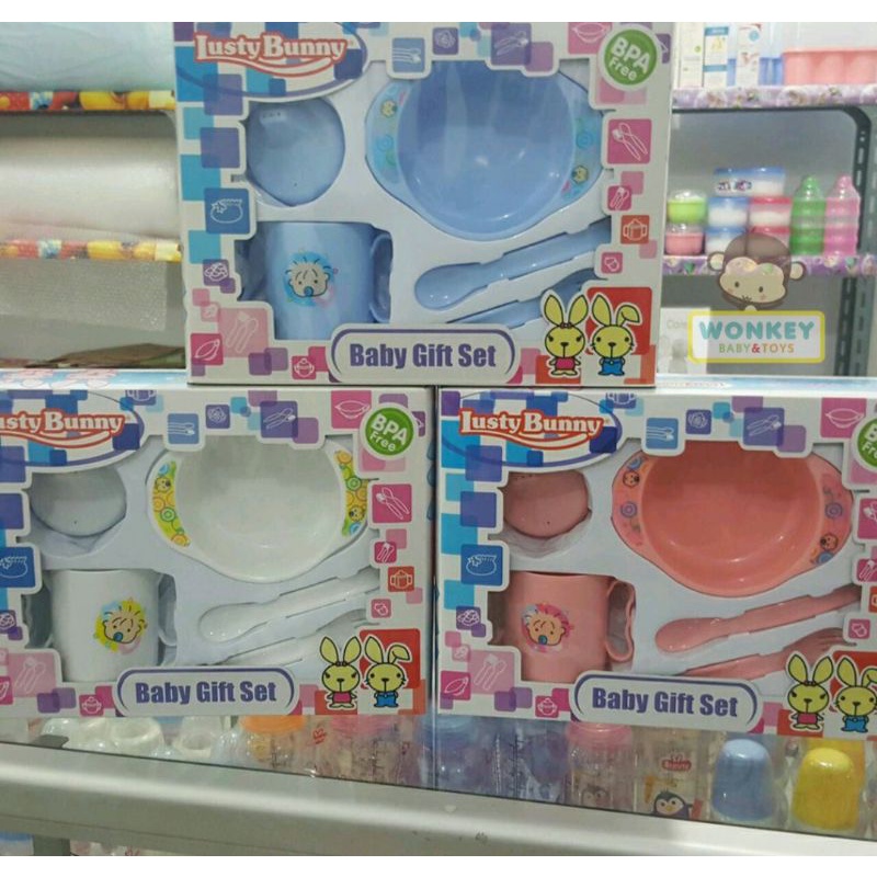 Baby Gift Set Lusty Bunny