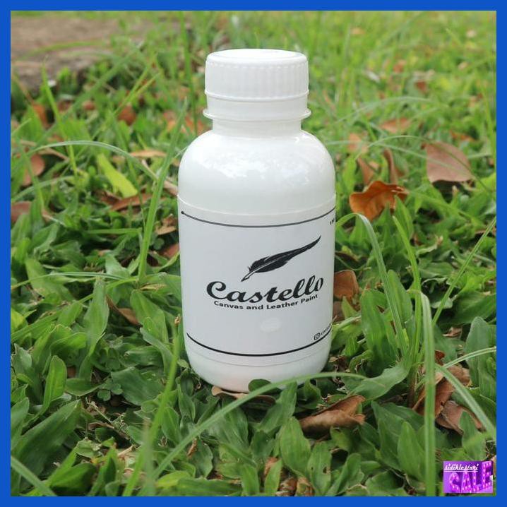 PERAWATANSHOES- CAT KHUSUS SEPATU DAN TAS BAHAN KULIT DAN CANVAS PUTIH MURAH - PUTIH -ORIGINAL.