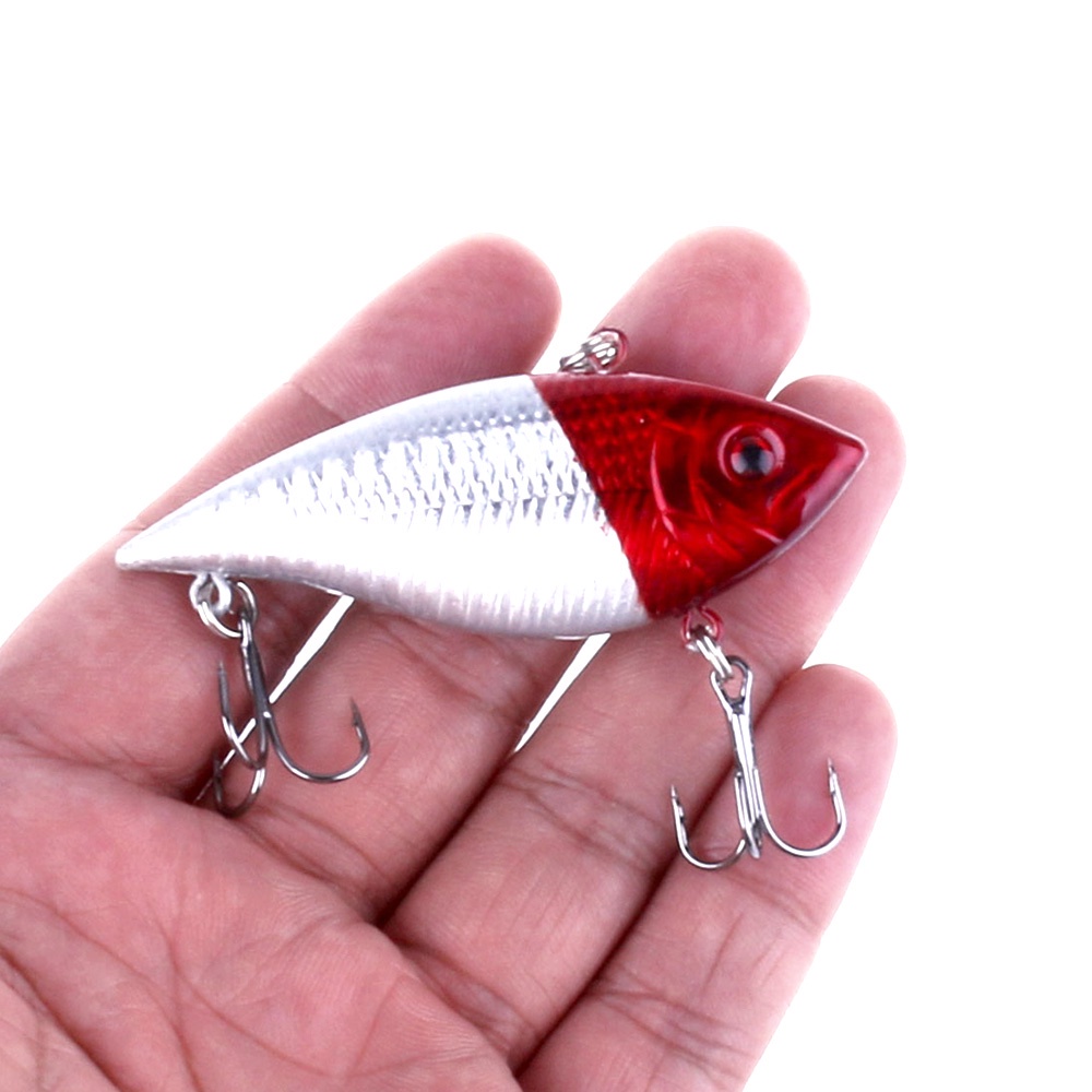 Hengjia 1pc Umpan Pancing Hardlure Vibe 7cm / 10.5g Untuk Memancing Ikan Bass