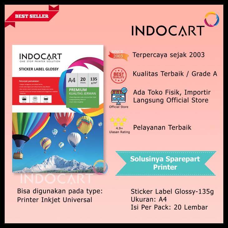 

Indocart Agfaphoto Sticker Label Glossy 135Gr-A4 Kode 1318