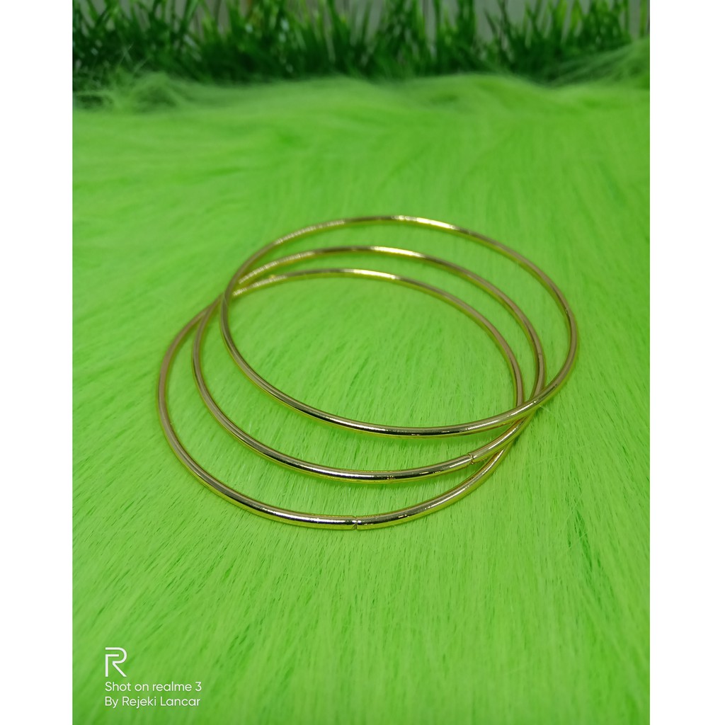 GELANG MODEL KERONCONG LAPIS MAS 24k