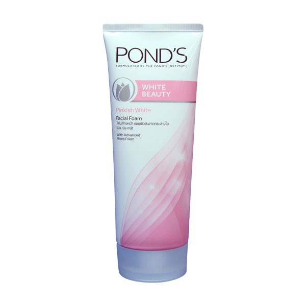ponds white beauty pinkish white facial foam