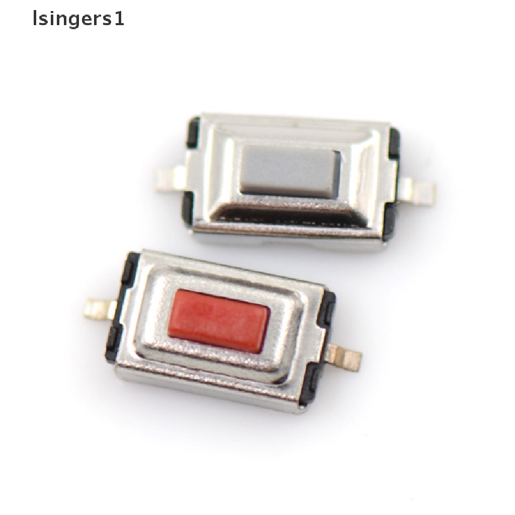 (lsingers1) 20pcs / set Tombol Switch Tactile 2-Pin 3x6 X 2.5mm