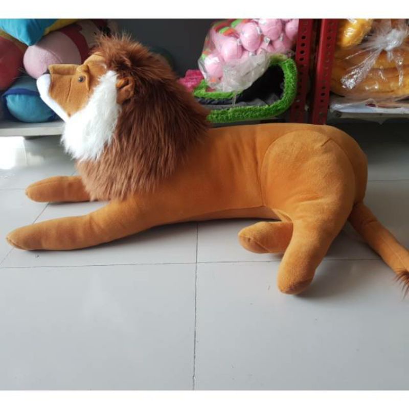 Boneka singa .harimu jumbo 80 cm