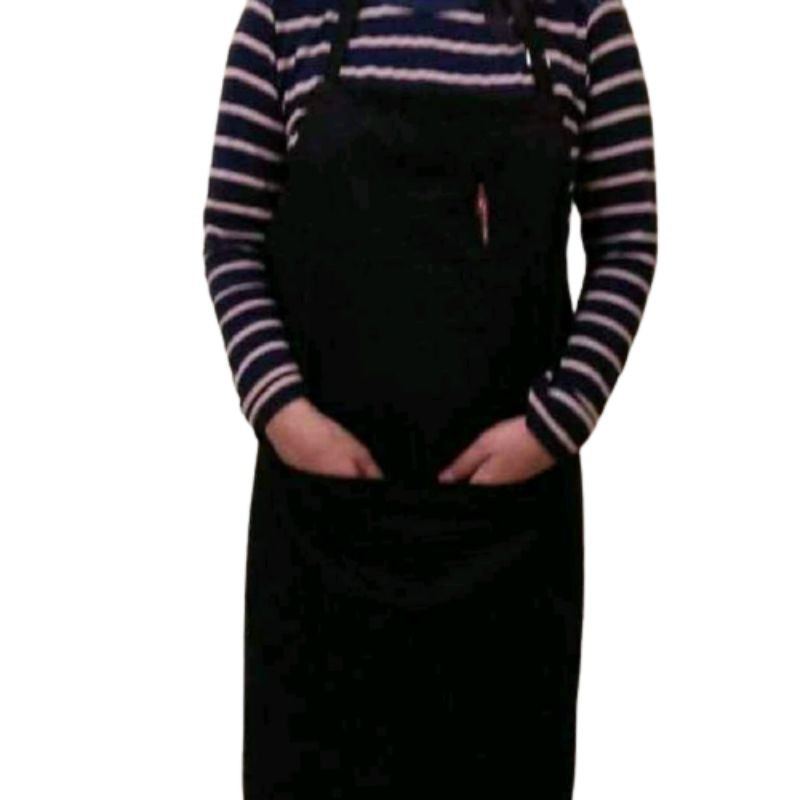 Celemek masak / apron masak / celemek koki / topi masak / apron drill / celemek murah