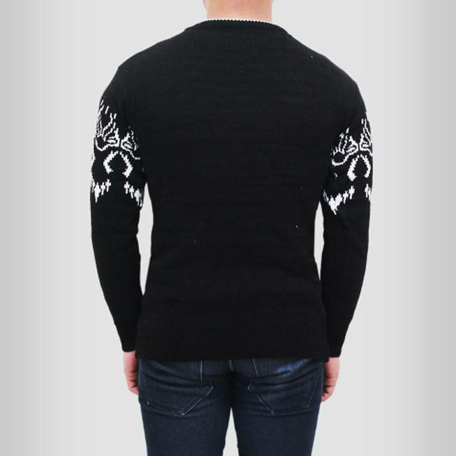 MYAGEN - SWEATER RAJUT BLACK PANTHER TRIBAL 7 GET BEST SELLER