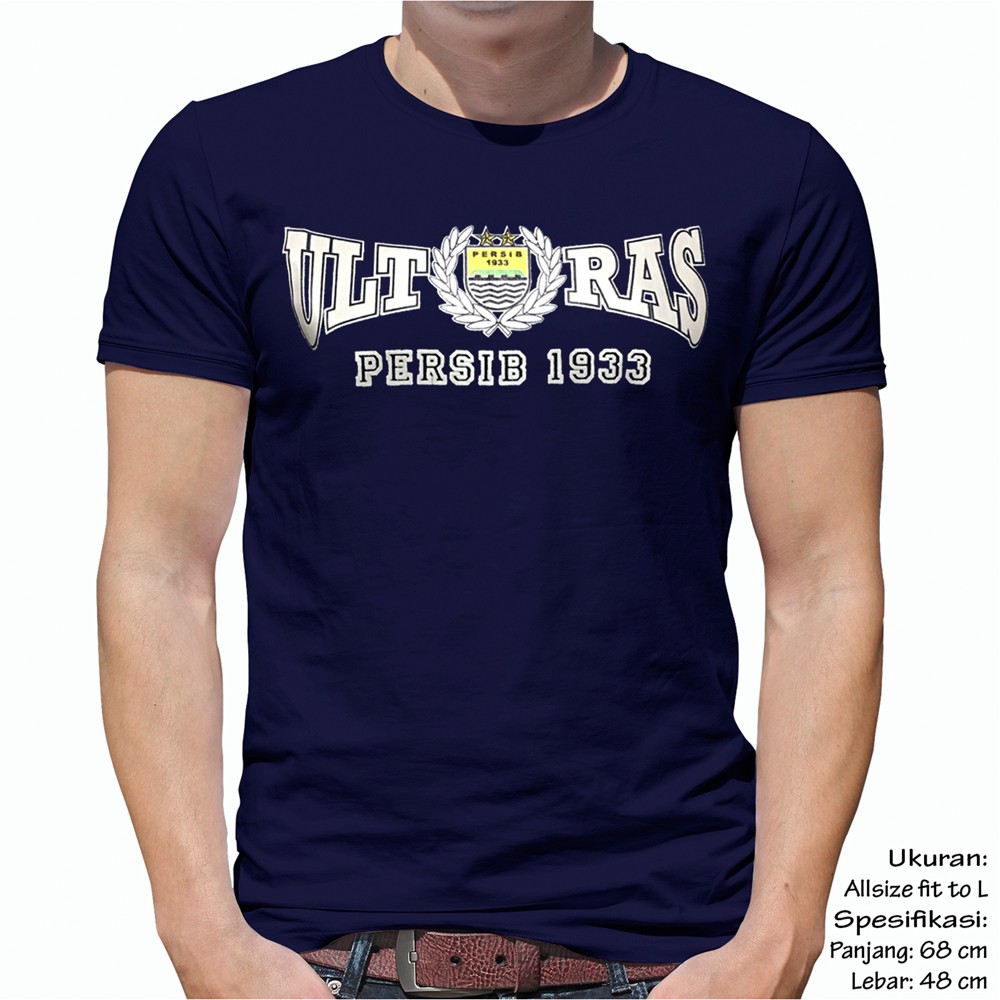 Kaos Persib Casual Ultras MURAH Pria Wanita Shopee Indonesia