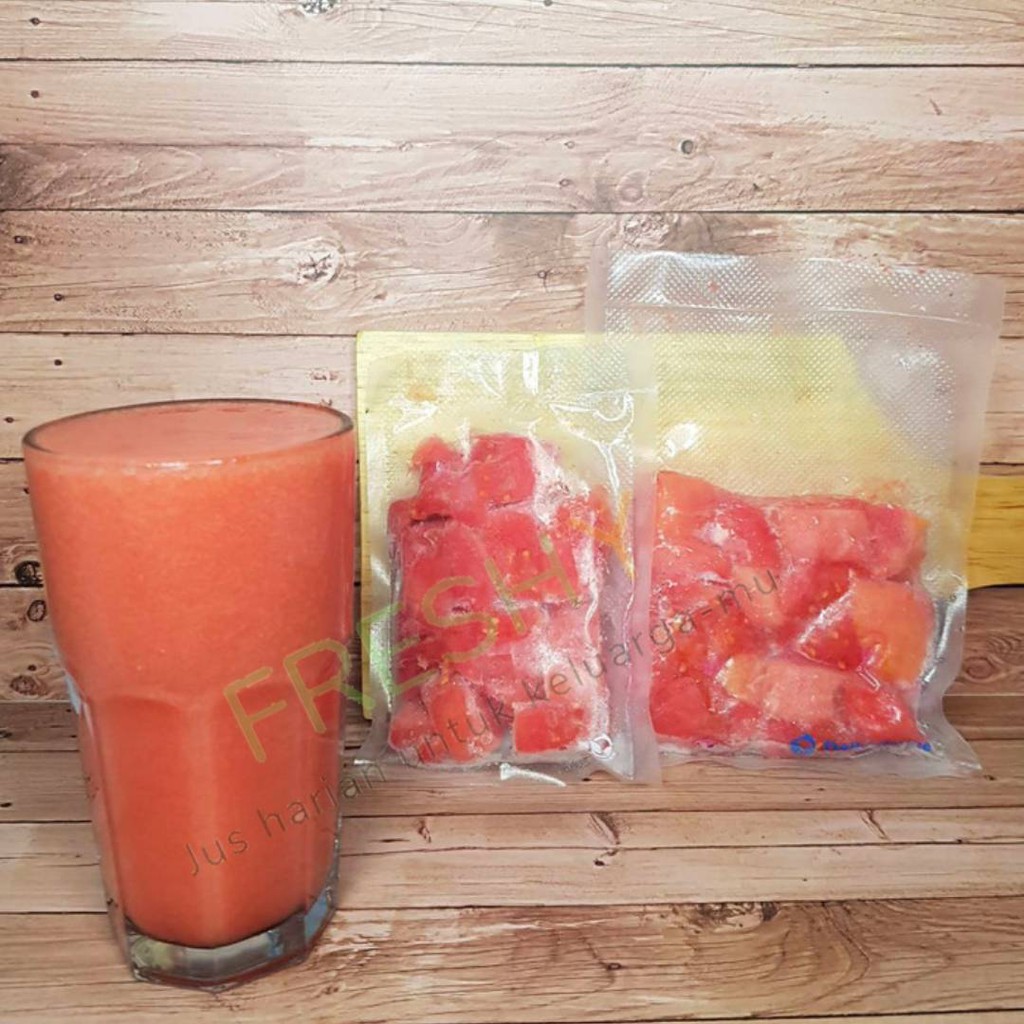 

TERMURAH Guava/Jambu Merah Beku Premium Vacum Seal Export Quality