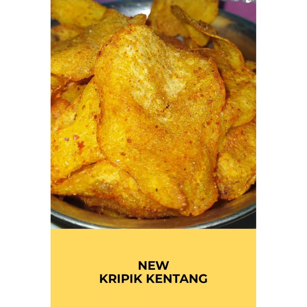 

MAKANAN KENTANG CRISPY DAUN JERUK ENAK / RENYAH / CEMILAN GURIH / CEMILAN ENAK / RESELLER TERMURAH