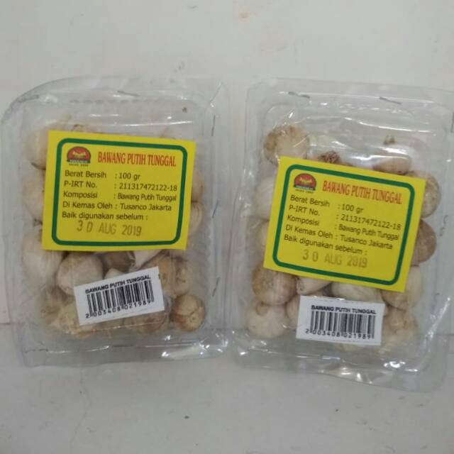 

BAWANG PUTIH TUNGGAL 100 gr