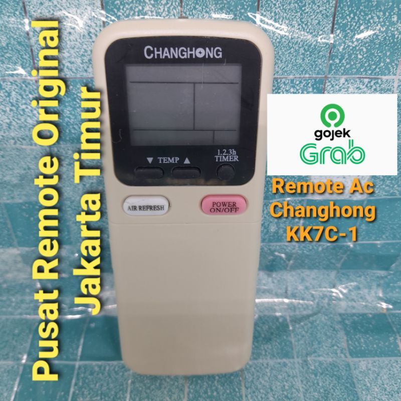 REMOTE REMOT AC CHANGHONG KK7C-1 SEPERTI ORIGINAL