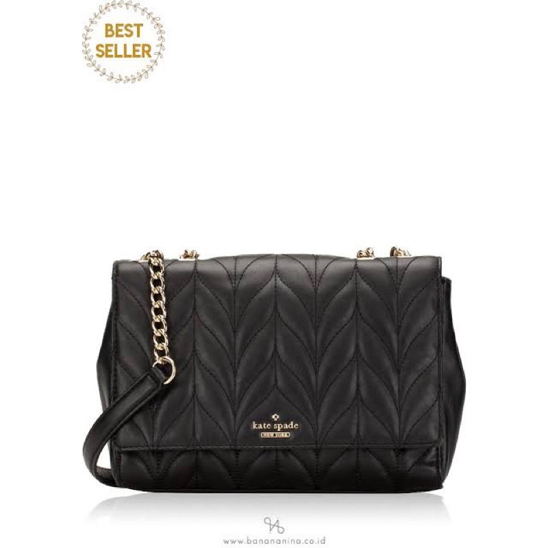 Preloved Kate Spade Briar Lane Quilted Emelyn Black