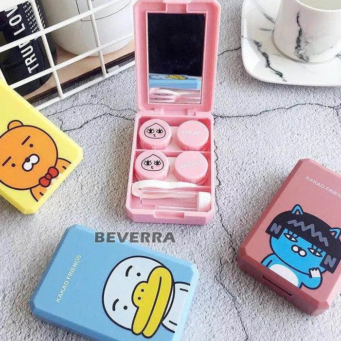 

Terlaris- Tempat Softlens case KAKAO FRIENDS A8020 kotak softlens lucu isi 2
