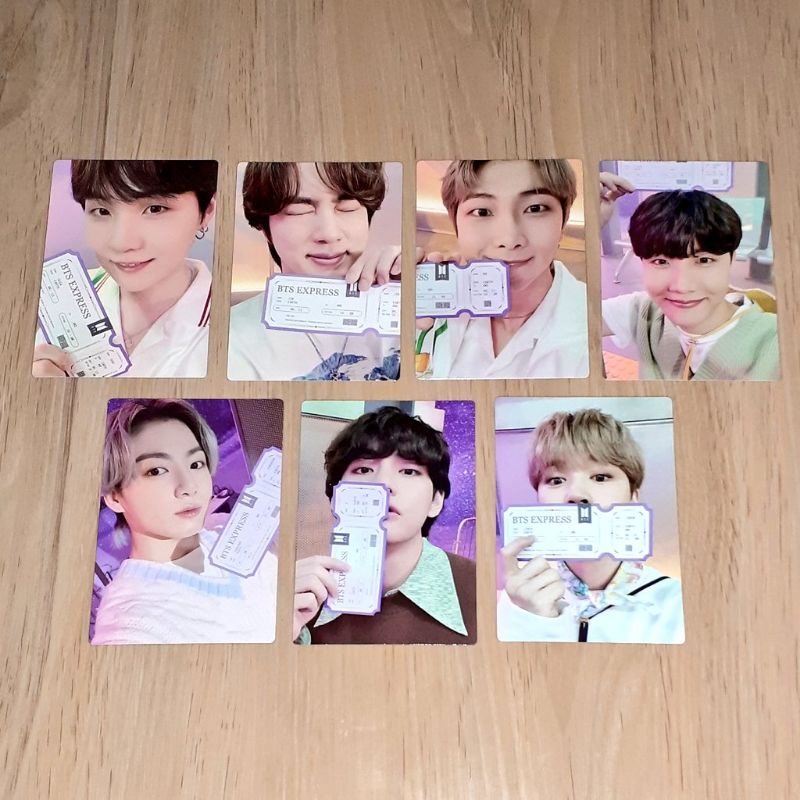 BTS 2021 Muster Sowoozoo Mini photocard set special card Jungkook, Jimin, V, Jin, Suga, RM & J-hope