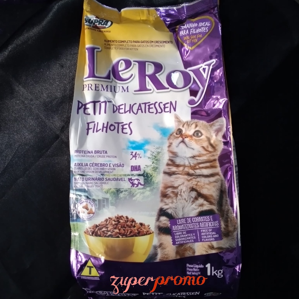 LeRoy Premium Kitten 1kg / Makanan Anak Kucing LeRoy