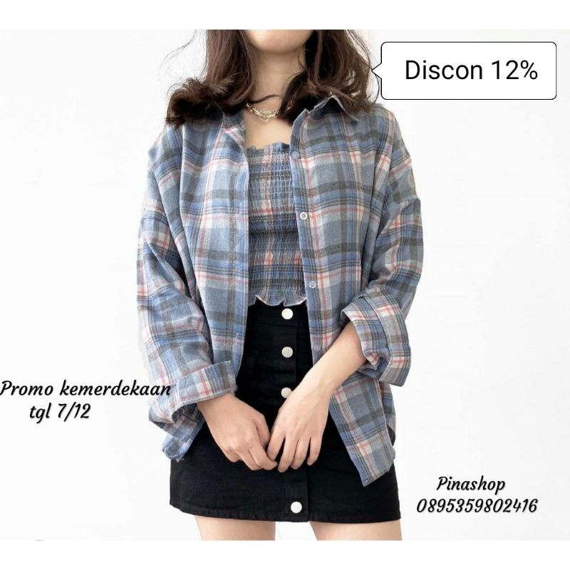 LIONAKA SET KEMEJA KOTAK