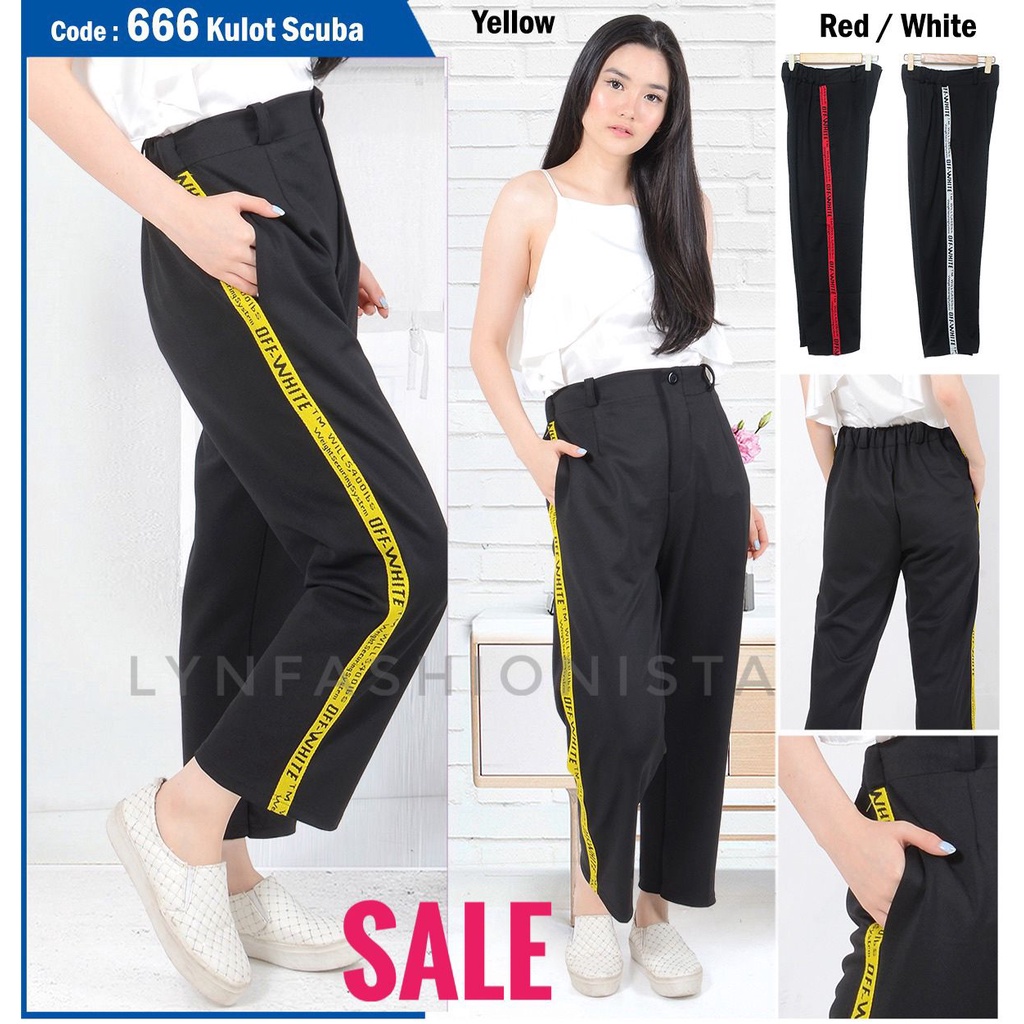 KULOT SCUBA WANITA ALLSIZE JUMBO/KULOT CASUAL OFF LIST PREMIUM/CELANA OLAHRAGA MURAH