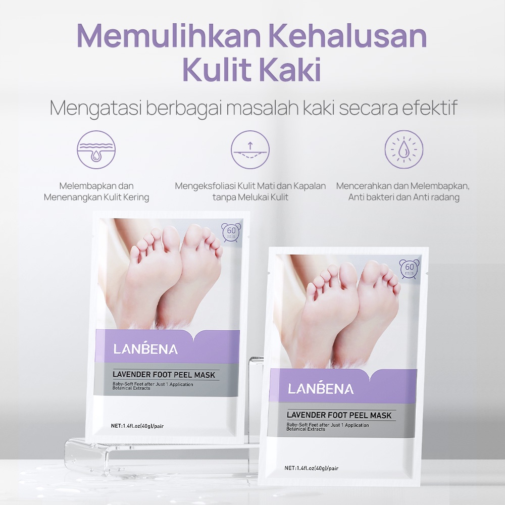 Pengelupas Kulit Kaki Masker Kaki exfoliating Foot Peel Mask