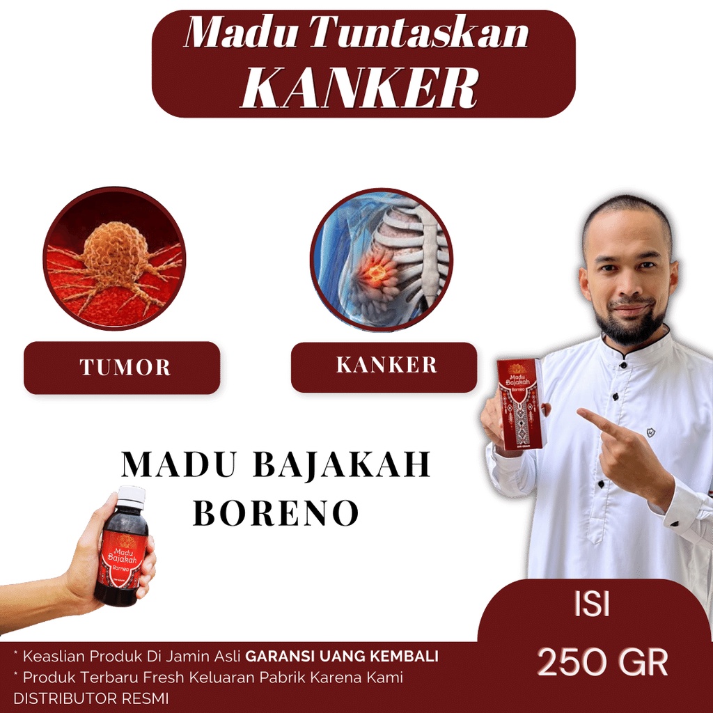 

Madu Bajakah Borneo PREMIUM Tuntaskan Tumor dan Kanker