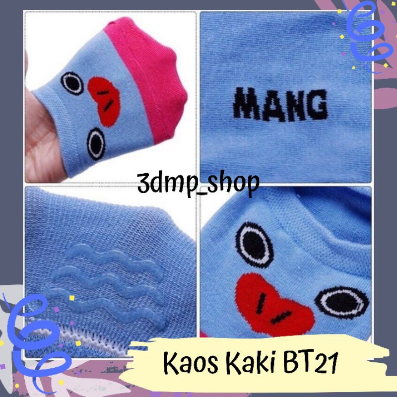 Kaos Kaki BT21 BTS Ver.3