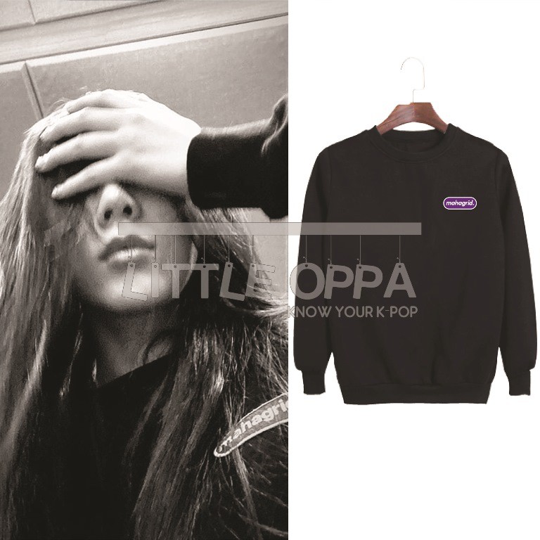 IDOL FASHION SNSD TAEYEON MAHAGRID SWEATER