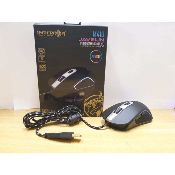 IMPERION M410 Javelin Wired Gaming Mouse - RGB