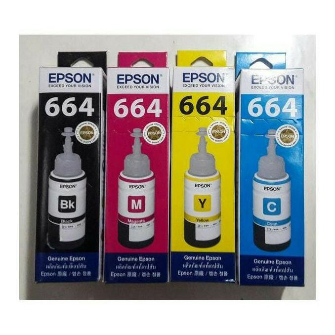 

Tinta Epson 664 Paketan