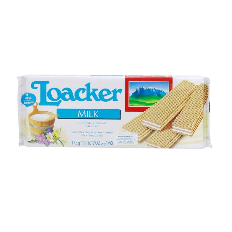 

wafer loacker milk 175g | biskuit | makanan ringan | kue | snack