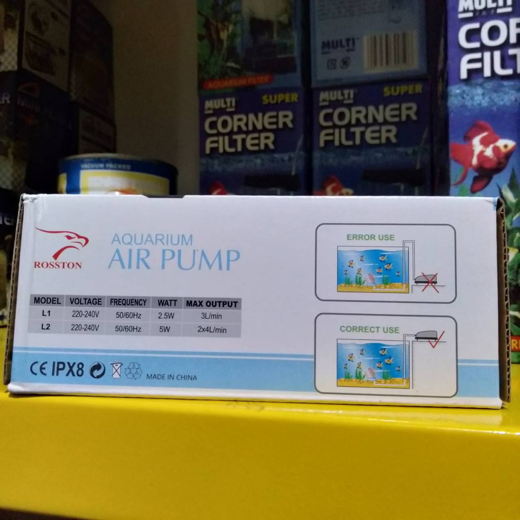 ROSSTON L2 / ROSTON L2 / AIRPUMP / AERATOR / POMPA UDARA 2 LUBANG