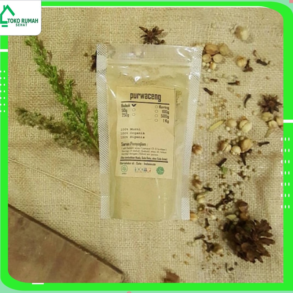 

PURWOCENG BUBUK 100 GRAM - Pimpinella Pruatjan - MURNI
