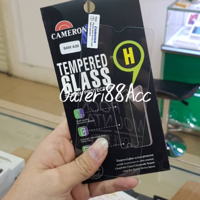 Samsung Galaxy A30 Cameron Tempered glass Anti gores Kaca